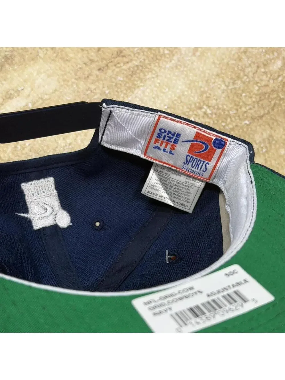 Vintage Dallas Cowboys Sports Specialties Grid Snapback  NWT